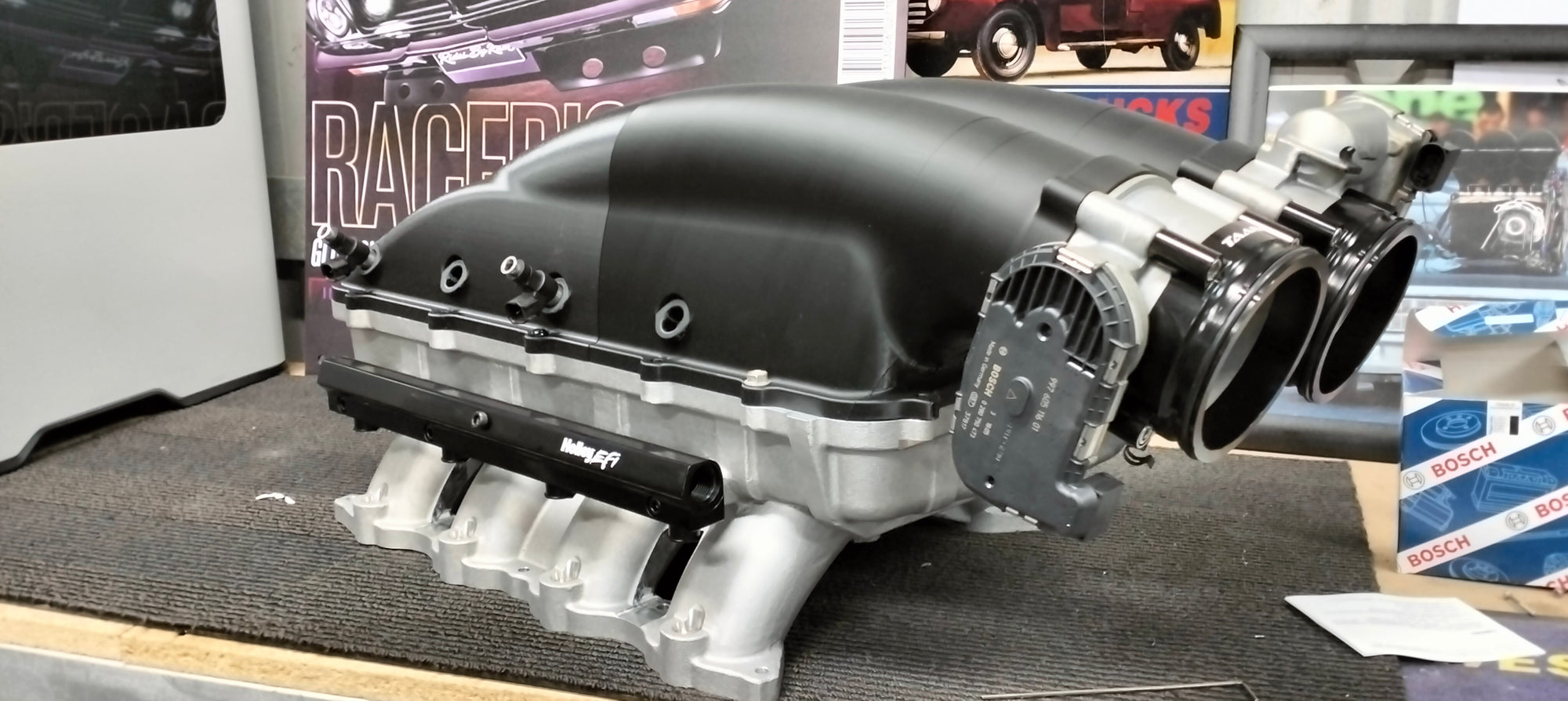 Coyote intake manifold - Prototype – JG Engines