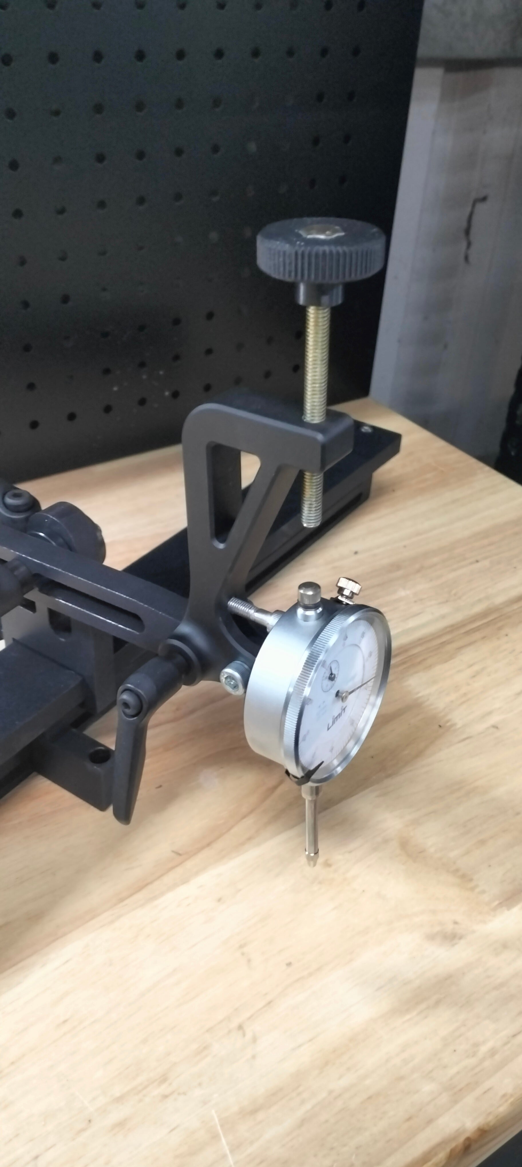Billet dial indicator actuator