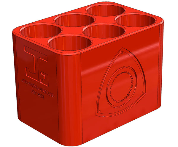 Spark plug caddy - 2/3 rotor