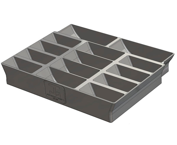 V8 main and big end bearing tray