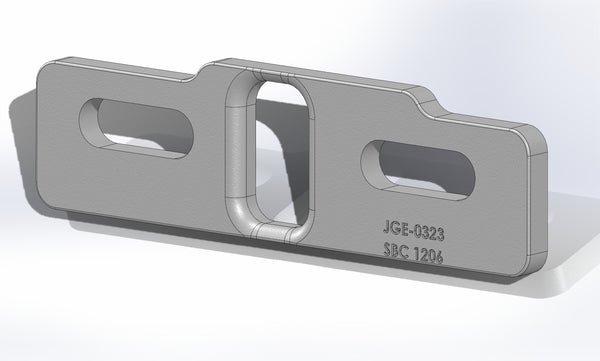 SBC flow bench intake plate