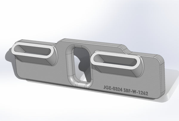 Windsor flow bench intake plate