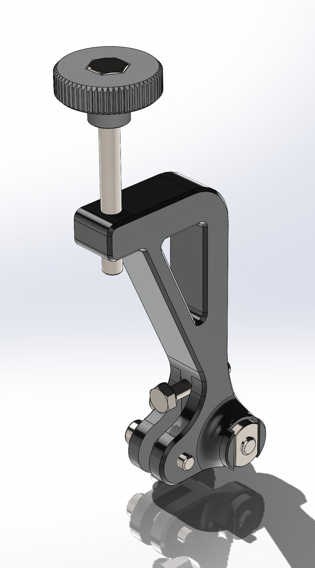 Billet dial indicator actuator