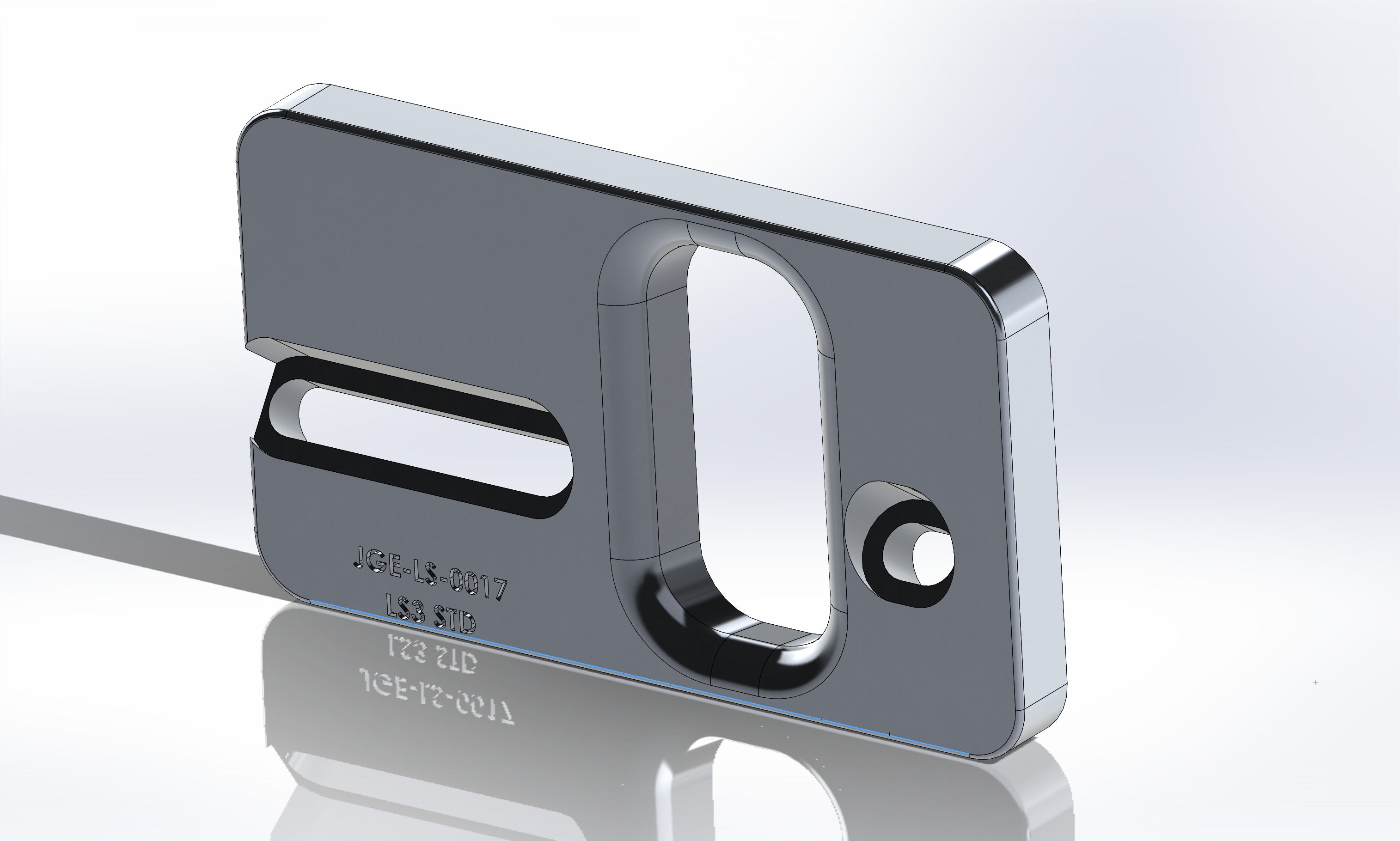 LS3 flow bench intake plate